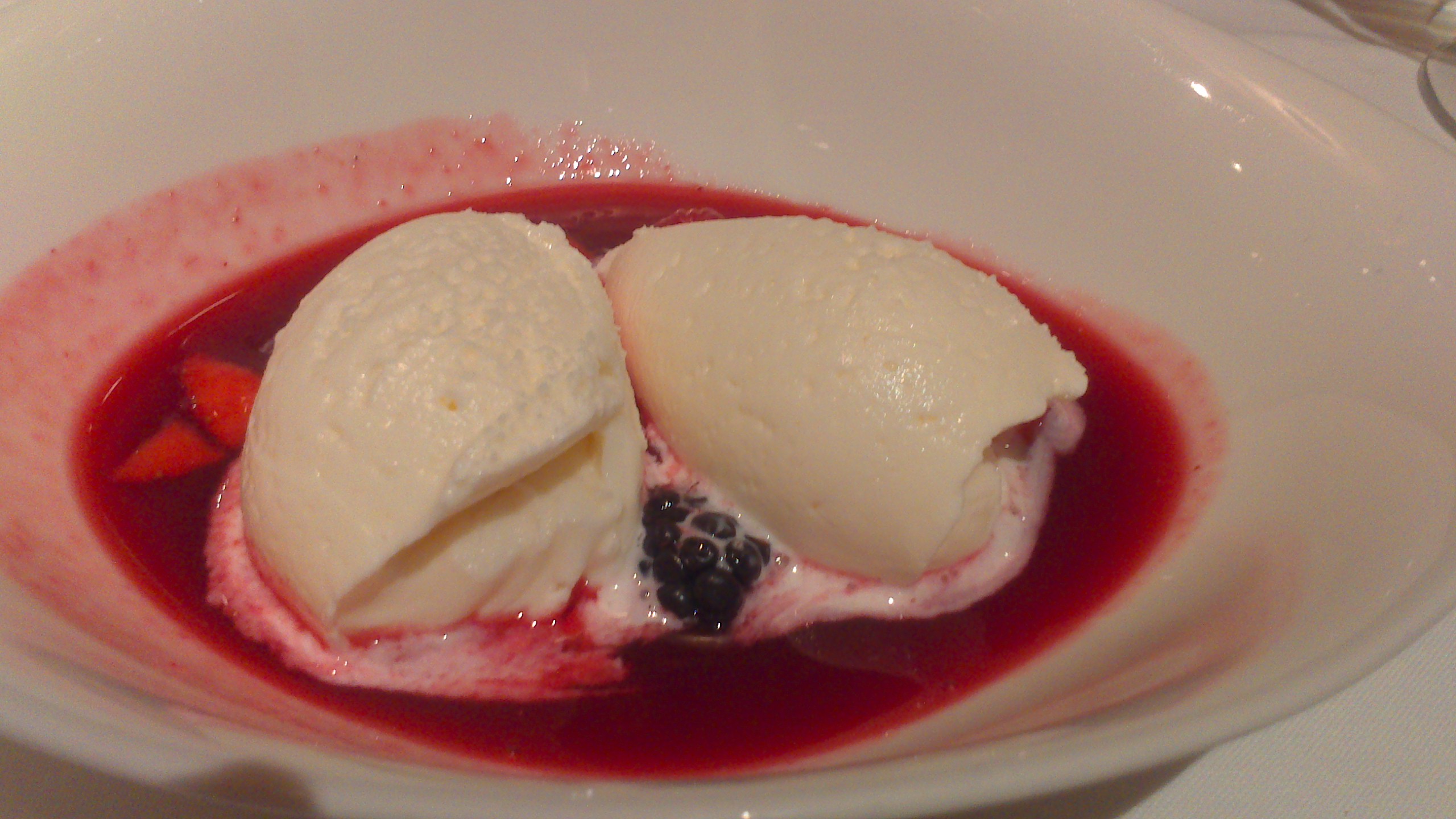 Restaurante Ikea Helado de queso